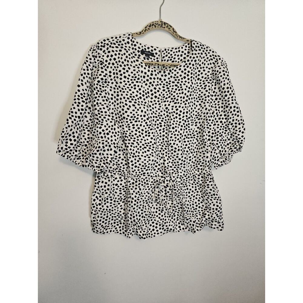 Womens Alfani Peasant Sleeve Professional Blouse‎ XXL